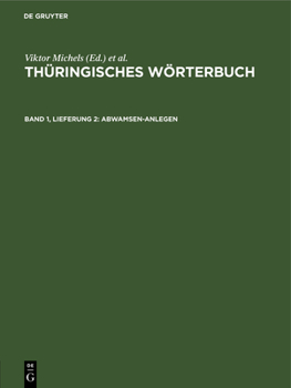 Hardcover Abwamsen-Anlegen [German] Book