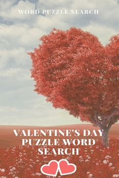 Paperback Word puzzle Search valentine's day puzzle Search [Large Print] Book