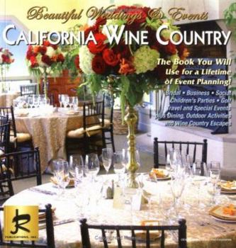 Paperback Beautiful Weddings & Events: California Wine Country Book