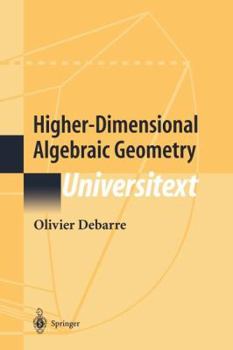 Paperback Higher-Dimensional Algebraic Geometry Book