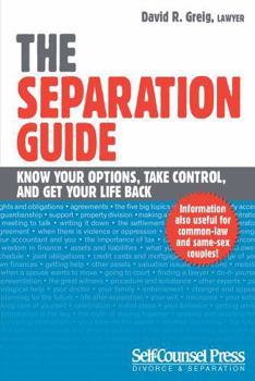 Paperback The Separation Guide: Know Your Options, Take Control, and Get Your Life Back Book