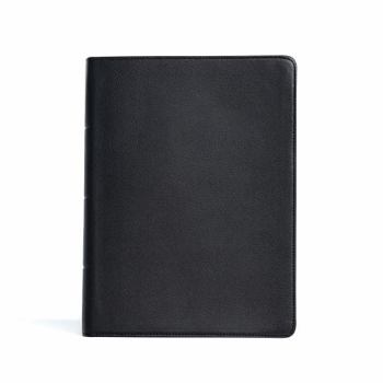 Leather Bound CSB Life Counsel Bible, Genuine Leather, Black, Indexed: Practical Wisdom for All of Life Book