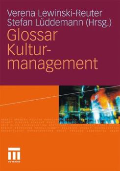 Hardcover Glossar Kulturmanagement [German] Book