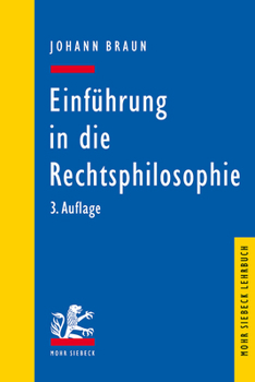 Paperback Einfuhrung in Die Rechtsphilosophie: Der Gedanke Des Rechts [German] Book