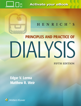 Hardcover Henrich's Principles and Practice of Dialysis Book