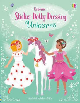 Paperback Sticker Dolly Dressing Unicorns Book