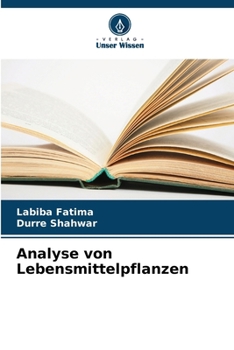 Paperback Analyse von Lebensmittelpflanzen [German] Book