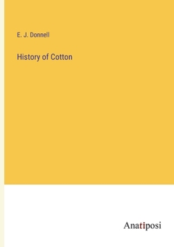 Paperback History of Cotton Book