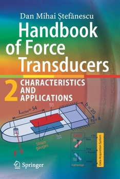 Paperback Handbook of Force Transducers: Characteristics and Applications Book