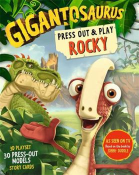 Card Book Gigantosaurus: Press Out and Play ROCKY Book