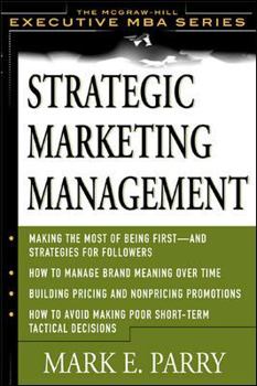 Hardcover Strategic Marketing Management: A Means-End Approach Book