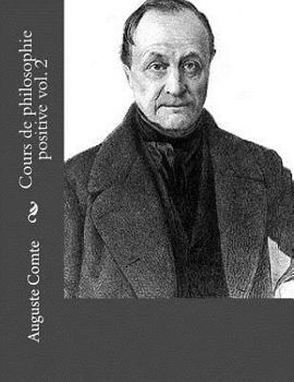 Paperback Cours de philosophie positive vol. 2 [French] Book