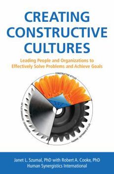 Paperback Creating Constructive Cultures Book