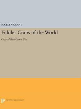 Hardcover Fiddler Crabs of the World: Ocypodidae: Genus Uca Book