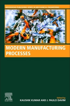 Paperback Modern Manufacturing Processes Book