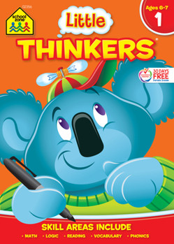 Paperback School Zone Little Thinkers First Grade Workbook Book