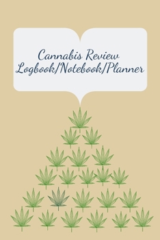 Paperback It's 4/20 Somewhere: Cannabis Review Notebook Planner- 150 PAGES-6X9 INCHES- Book