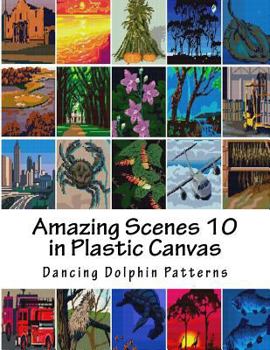 Paperback Amazing Scenes 10: in Plastic Canvas Book