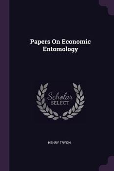 Paperback Papers On Economic Entomology Book