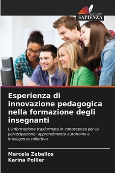 Paperback Esperienza di innovazione pedagogica nella formazione degli insegnanti [Italian] Book