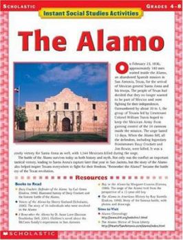 Paperback Instant Social Studies Activities: Alamo Book