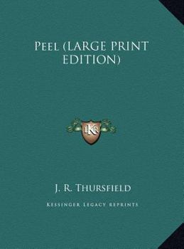 Hardcover Peel [Large Print] Book