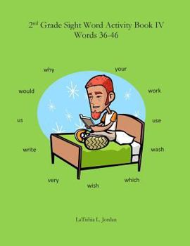 Paperback 2nd Grade Sight Word Activity Book IV: Words 36-46 Book