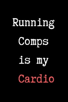 Paperback Running Comps Is My Cardio - Realtor Journal/Notebook: 6x9 Blank lined journal/notebook Book