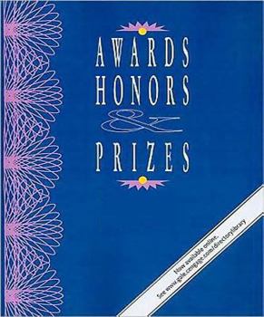 Paperback Awards, Honors & Prizes: 3 Volume Set Book