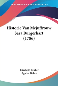 Paperback Historie Van Mejuffrouw Sara Burgerhart (1786) [Chinese] Book
