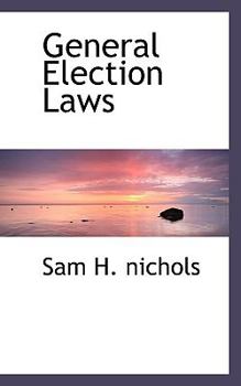 Paperback General Election Laws Book