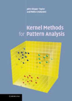 Hardcover Kernel Methods for Pattern Analysis Book