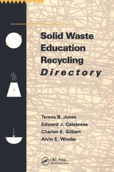 Paperback Solid Waste Education Recycling Directory Book