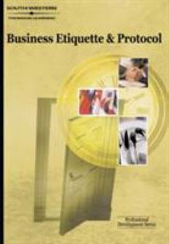 Paperback Business Etiquette & Protocol: Professional Development Series Book