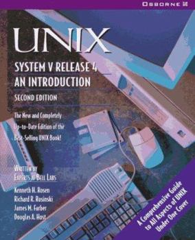 Paperback Unix System V Release 4 an Introduction Book