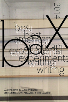 Paperback Best American Experimental Writing Book