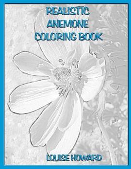 Paperback Realistic Anemone Coloring Book