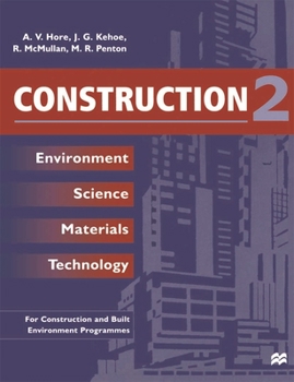 Paperback Construction 2: Environment Science Materials Technology Book