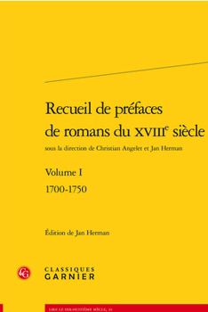 Paperback Recueil de Prefaces de Romans Du Xviiie Siecle: 1700-1750 [French] Book