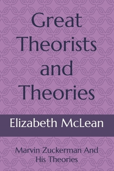 Great Theorists and Theories: Marvin Zuckerman And His Theories