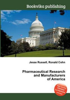 Paperback Pharmaceutical Research and Manufacturers of America Book