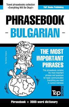 Paperback Phrasebook-Bulgarian Book