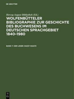 Hardcover Der Leser 94237-102470 (German Edition) [German] Book