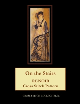 Paperback On the Stairs: Renoir Cross Stitch Pattern Book