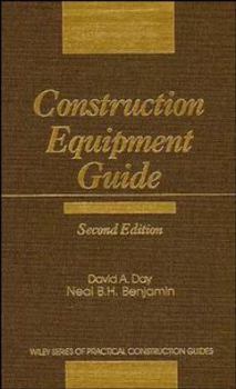 Hardcover Construction Equipment Guide Book