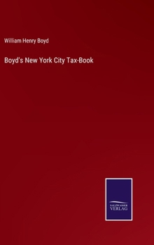 Hardcover Boyd's New York City Tax-Book Book