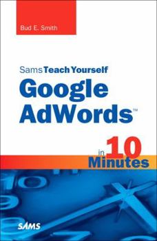 Paperback Sams Teach Yourself Google AdWords in 10 Minutes Book