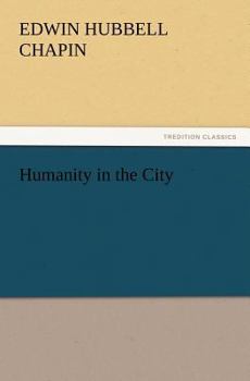 Paperback Humanity in the City Book