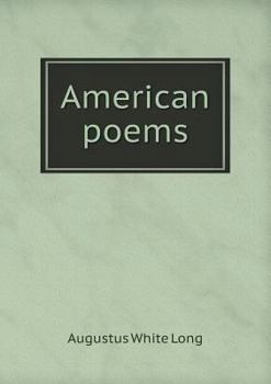 Paperback American poems Book