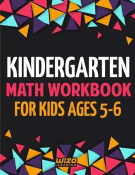 Paperback Kindergarten Math Workbook for Kids Ages 5-6 Book